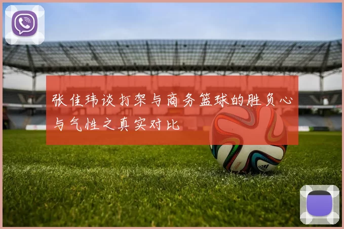 张佳玮谈打架与商务篮球的胜负心与气性之真实对比
